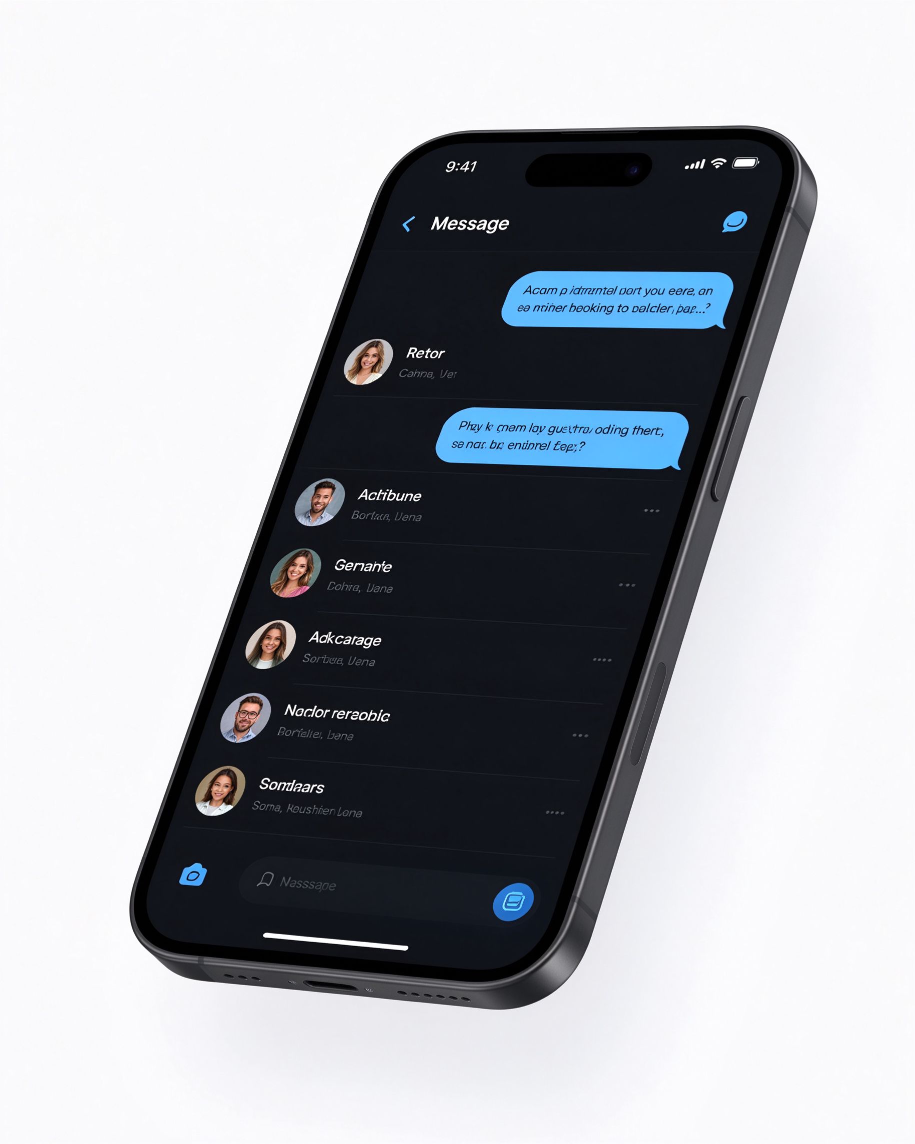Ant Messenger 手机端聊天界面展示